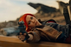 Borderlands, Cate Blanchett in una scena action del film