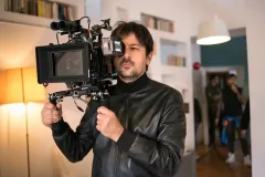 Cattiva coscienza. il regista Davide Minnella sul set del film