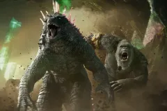 Godzilla e Kong - Il nuovo impero, i due maestosi protagonisti in una foto del film