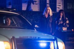 Halloween Ends, Jamie Lee Curtis e Andi Matichak in una scena del film