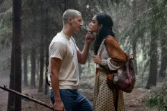 Hunger Games - La ballata dell'usignolo e del serpente, Tom Blyth e Rachel Zegler in una sequenza del film