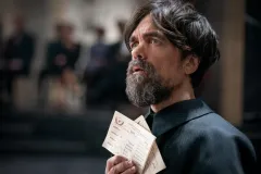 Hunger Games - La ballata dell'usignolo e del serpente, Peter Dinklage in una sequenza del film