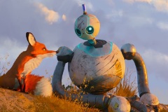 Il robot selvaggio, una sequenza del film d'animazione