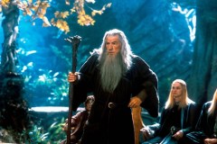 Il Signore degli Anelli - La compagnia dell'Anello, Ian McKellen in un momento del film