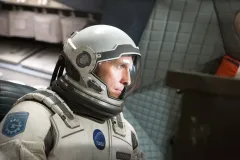 Interstellar, Matthew McConaughey in una foto del film di Christopher Nolan