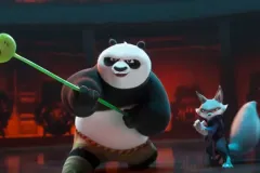 Kung Fu Panda 4, un frame del film d'animazione