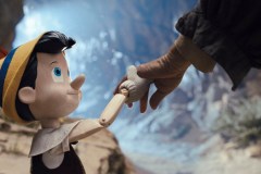 Pinocchio, il burattino protagonista in una scena del film di Robert Zemeckis