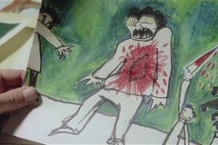 Profondo Rosso, l'inquietante disegno nella villa del film di Dario Argento