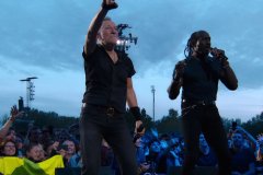 Road Diary: Bruce Springsteen and the E Street Band, Springsteen e Curtis King sul palco