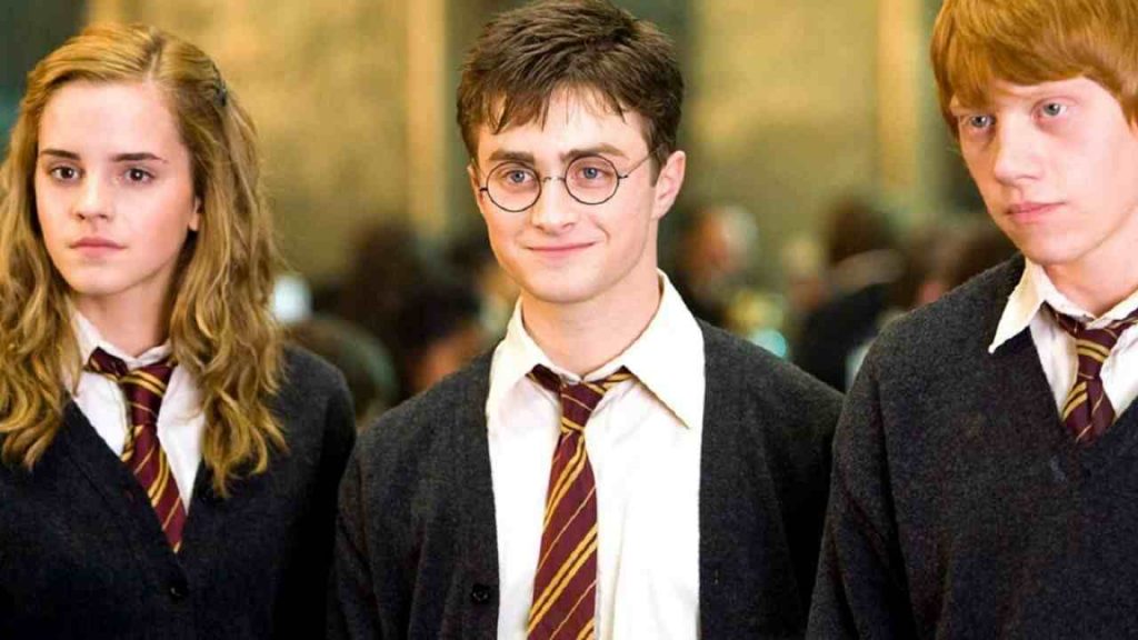 Harry Potter Ron Hermione