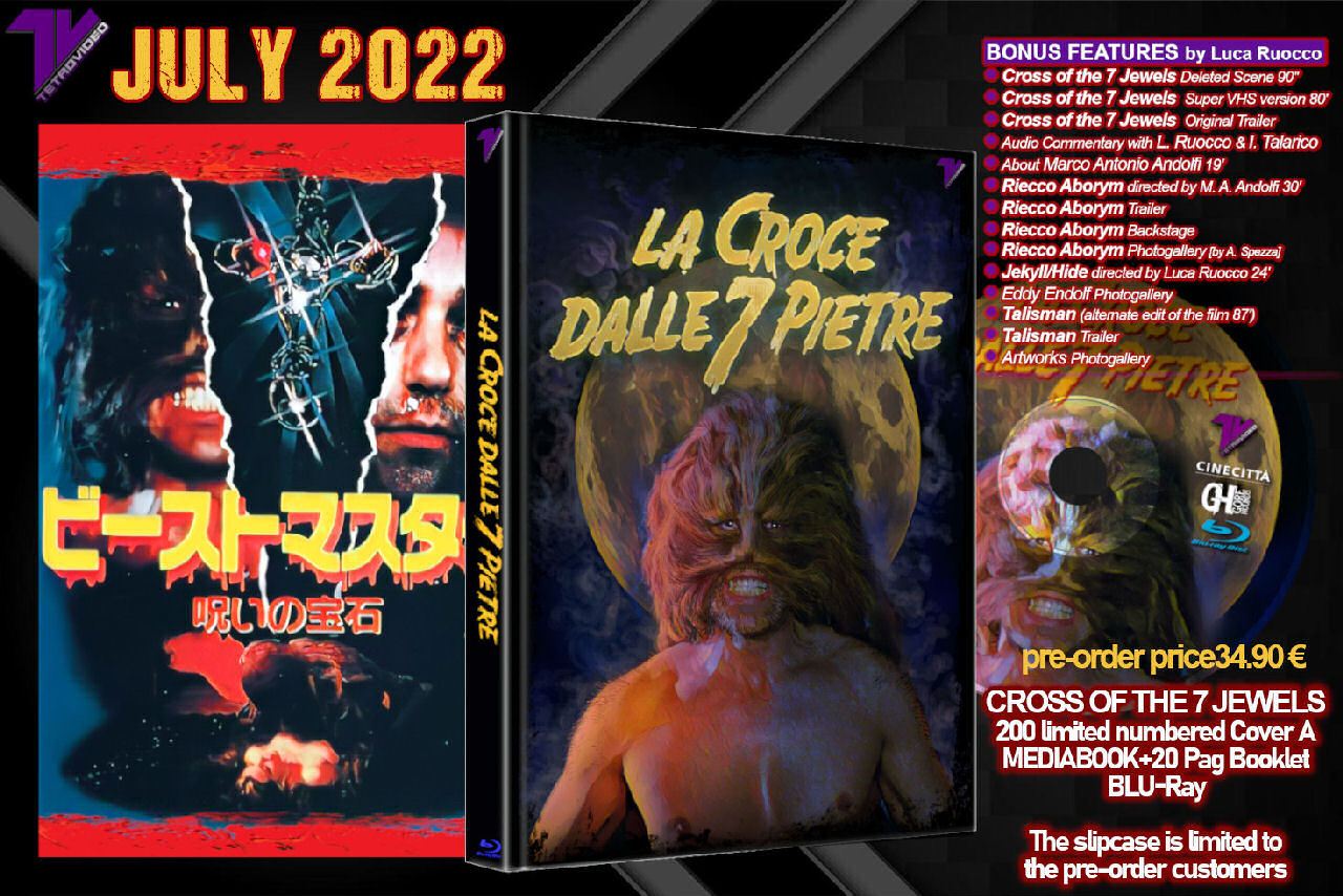 La croce delle 7 pietre: arriva in Blu-ray il cult horror italiano