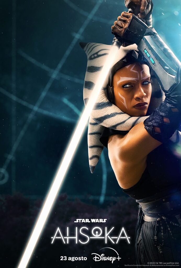 La key art di Ahsoka