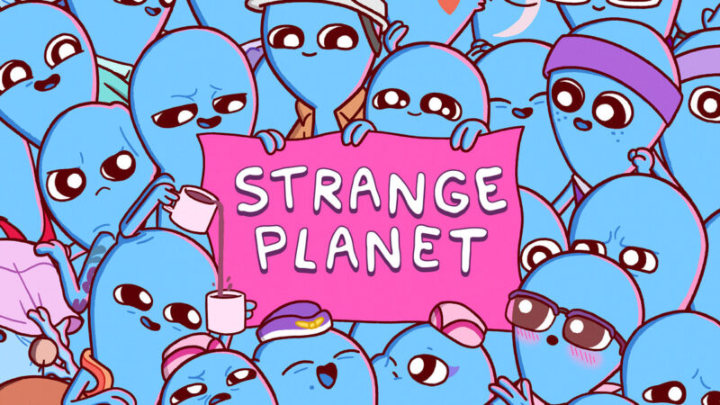 STRANGE PLANET: DAL 9 AGOSTO SU APPLE TV+ LA NUOVA SERIE ANIMATA PER ADULTI