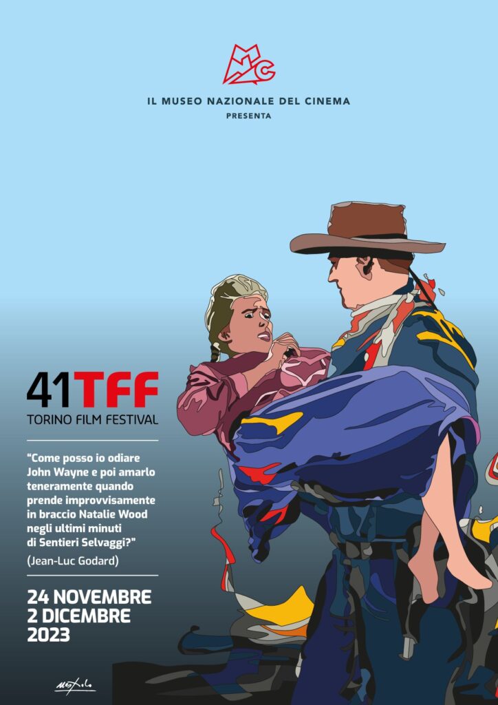 Il poster ufficiale del Torino FIlm Festival 2023