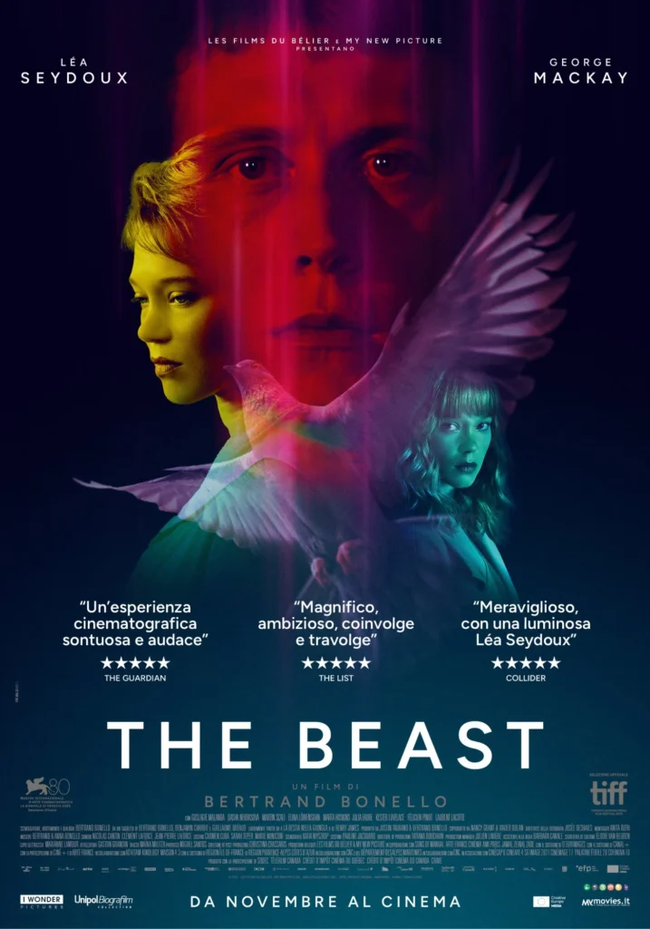 The Beast, la locandina italiana del film di Bertrand Bonello