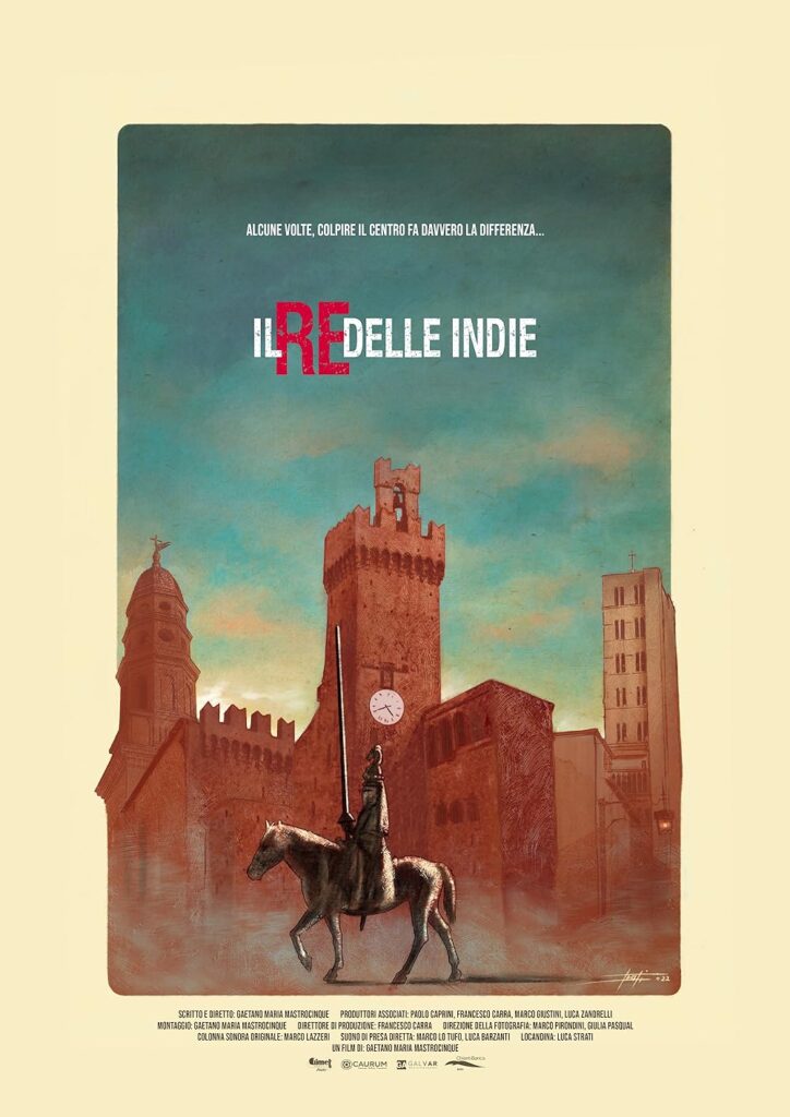 Il re delle Indie, la locandina del documentario