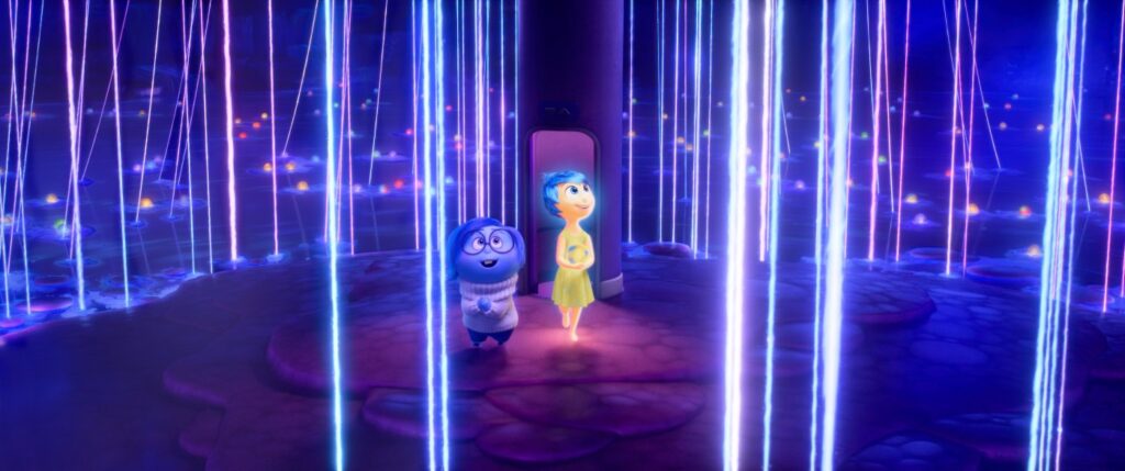 Inside Out 2, un momento del film d'animazione