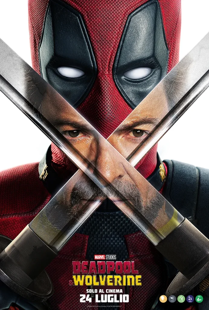 Deadpool & Wolverine, la locandina italiana del film