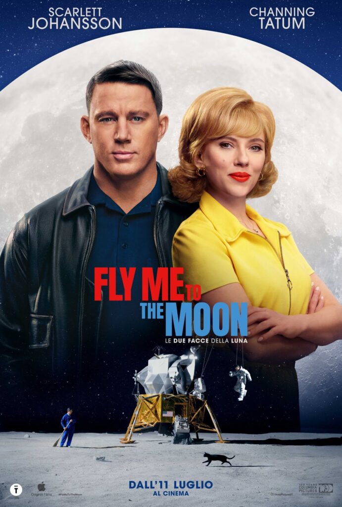 Fly Me to the Moon - Le due facce della Luna, la locandina italiana del film