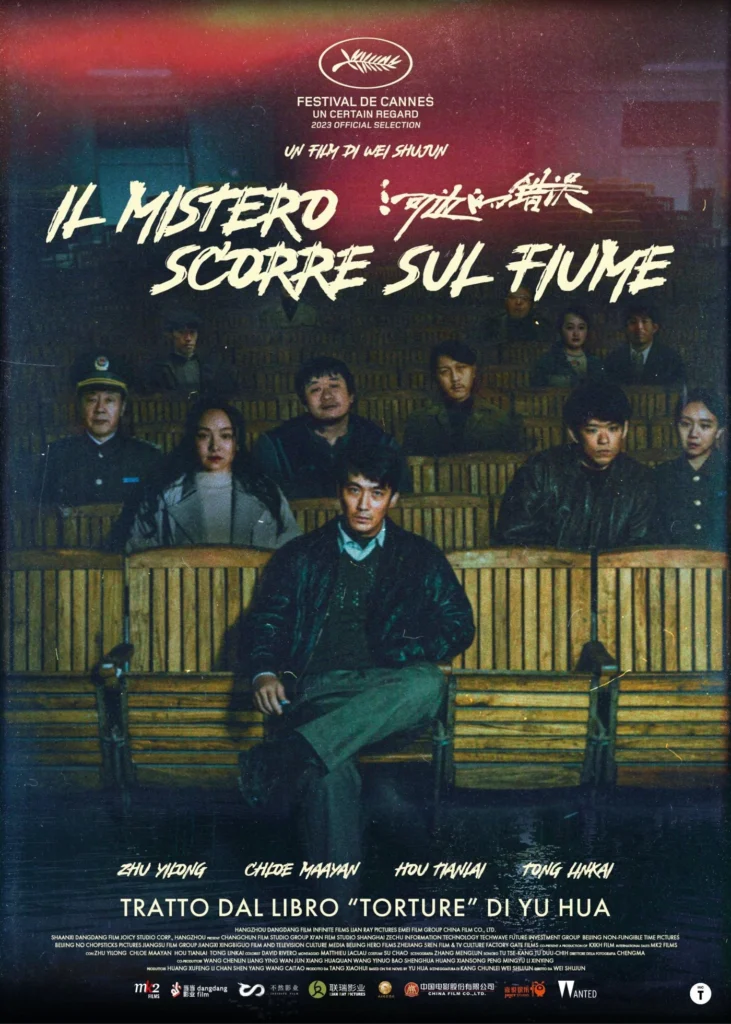 Il mistero scorre sul fiume, la locandina italiana del film