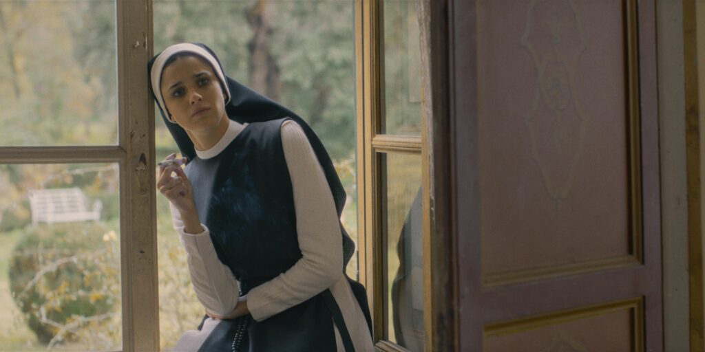 Immaculate - La prescelta, Benedetta Porcaroli in una scena del film