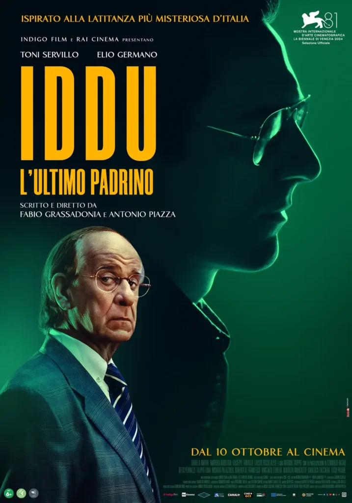 Iddu - L'ultimo padrino, la locandina del film di Fabio Grassadonia e Antonio Piazza