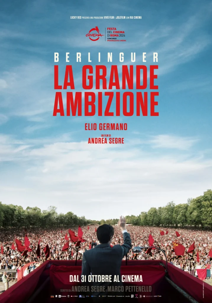 Berlinguer - La grande ambizione, la locandina del film di Andrea Segre