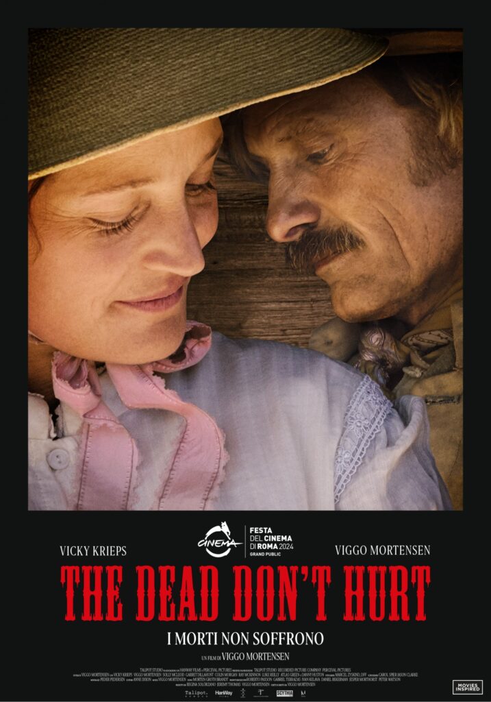 The Dead Don't Hurt, la locandina italian del film