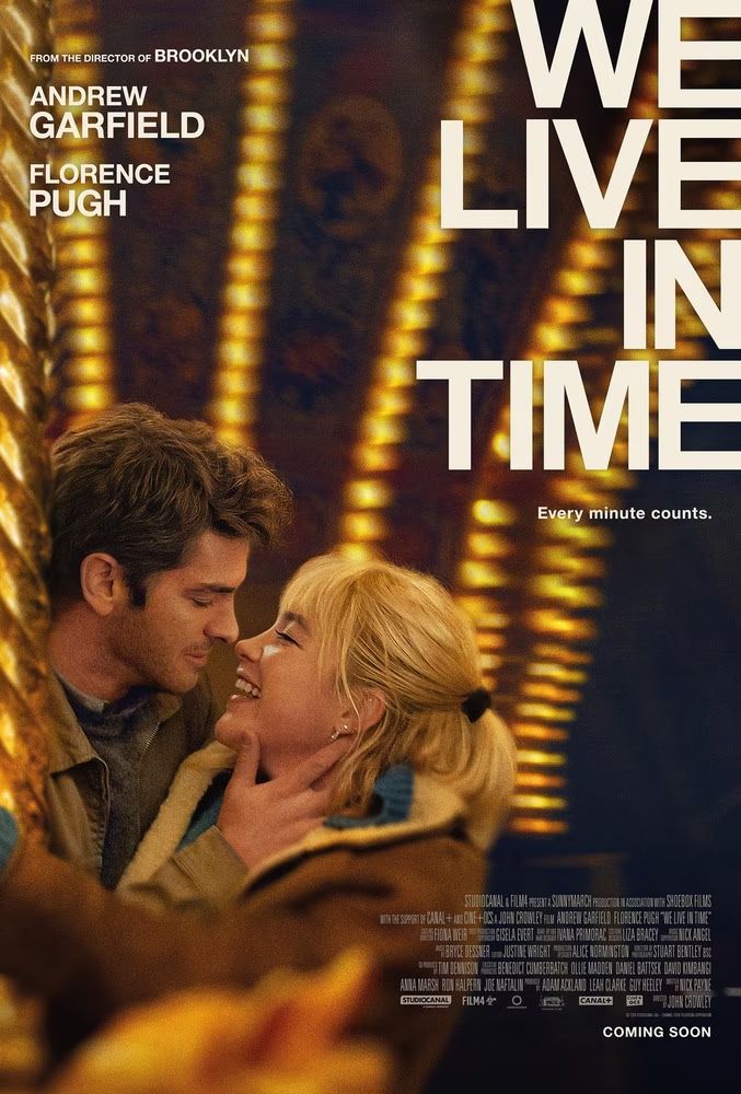 We Live in Time, la locandina originale del film